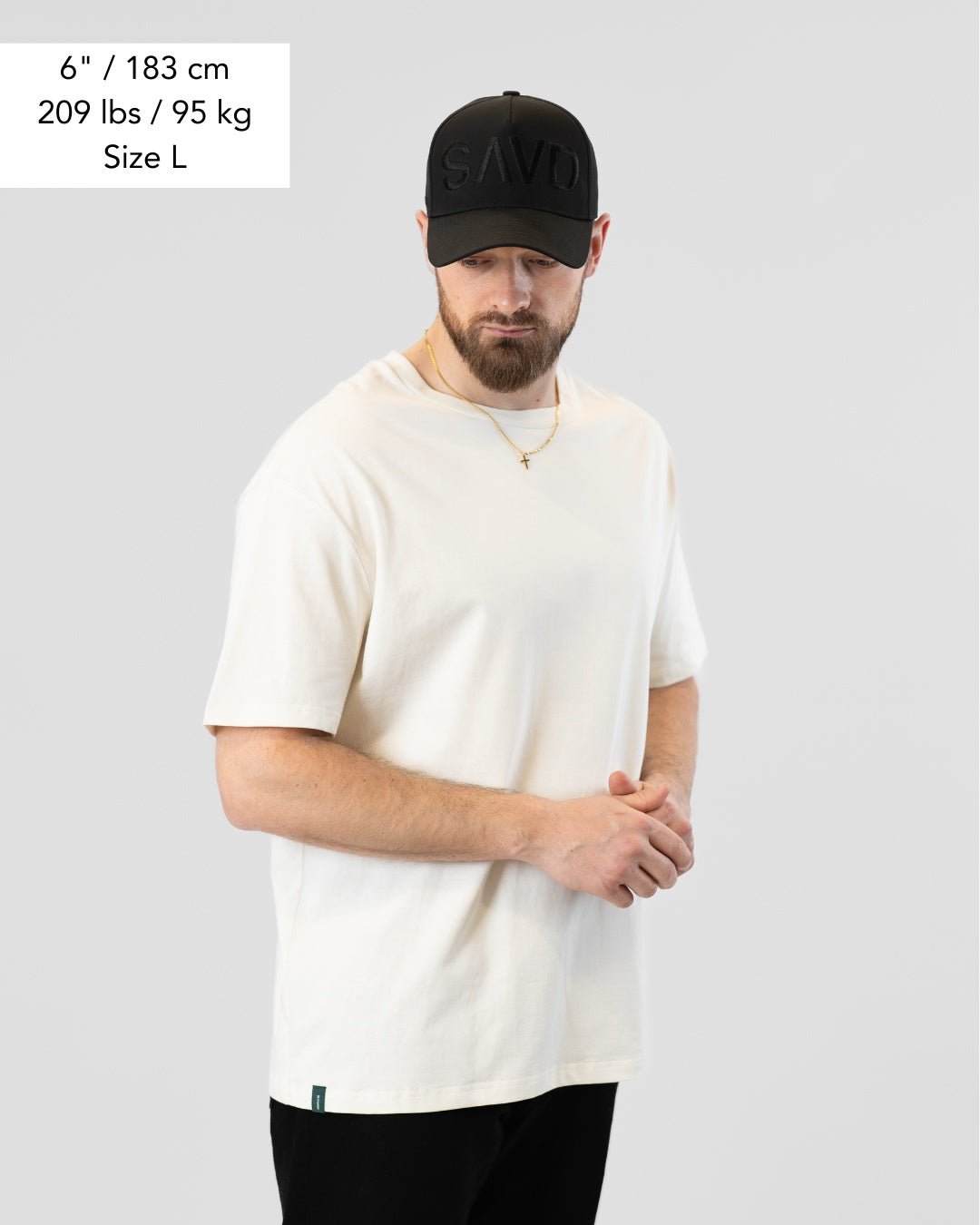 SAVD ’College’ Men’s Oversized T-Shirt