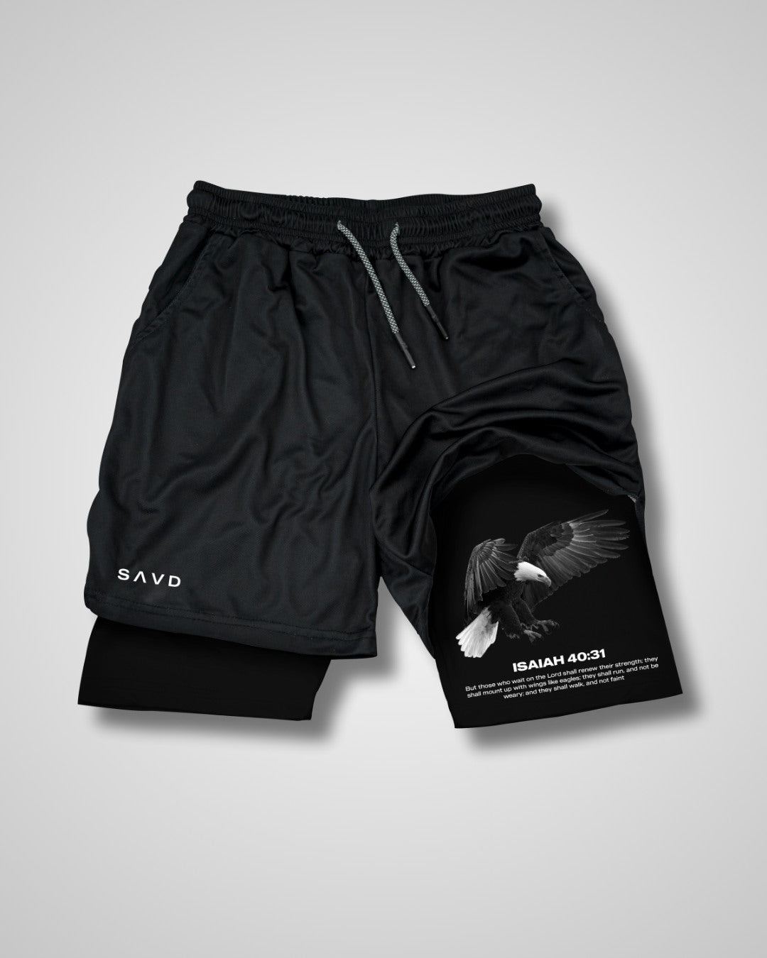 Isaiah 40:31 Eagle Performance Shorts