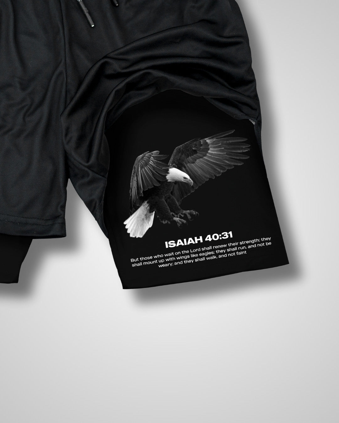 Isaiah 40:31 Eagle Performance Shorts